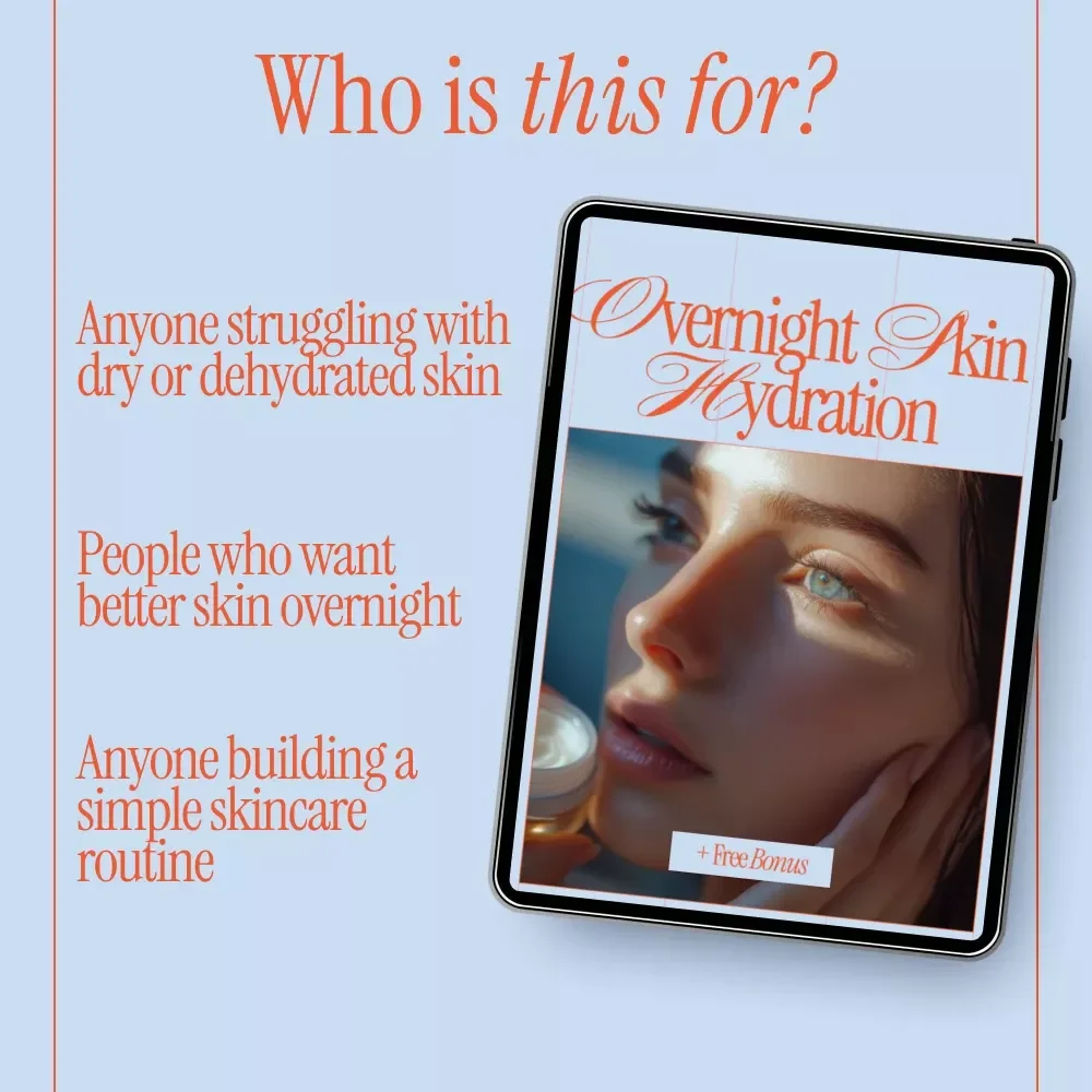 Overnight Skin Hydration – Ultimate Nighttime Skincare Guide for Deep Moisture, Glowing Skin & Restorative Beauty Sleep