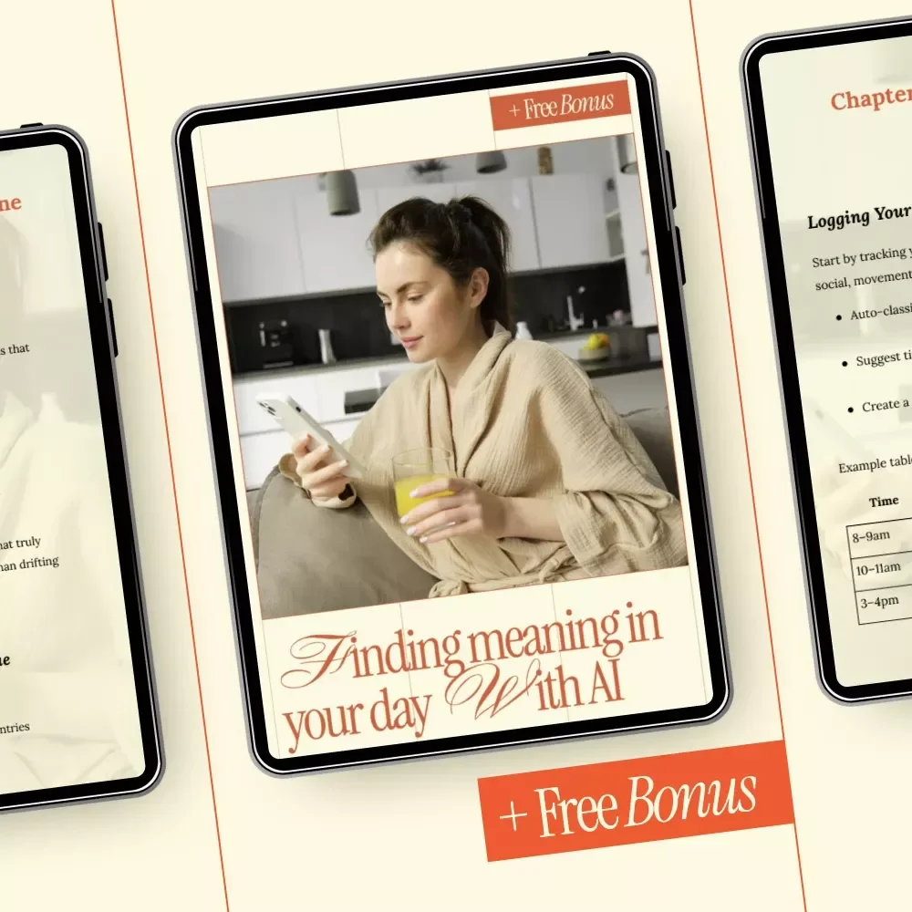 Finding Meaning in Your Day with AI – A Practical Guide Using AI to Help You Find Meaning in Your Daily Routine, Daily Reflection, Purposeful Habits & Intentional Living