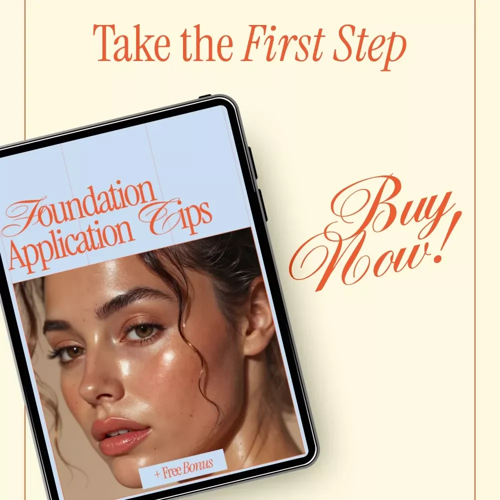 Foundation Application Tips | Digital Makeup Guide eBook & Checklist for Flawless Base, Beginner-Friendly Beauty Download
