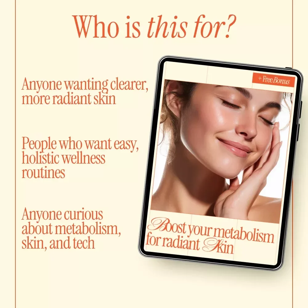 Boost Your Metabolism for Radiant Skin – Digital Guide for Healthy Glow, Metabolism Reset, Skincare, Nutrition, Movement, Sleep & Daily Habits
