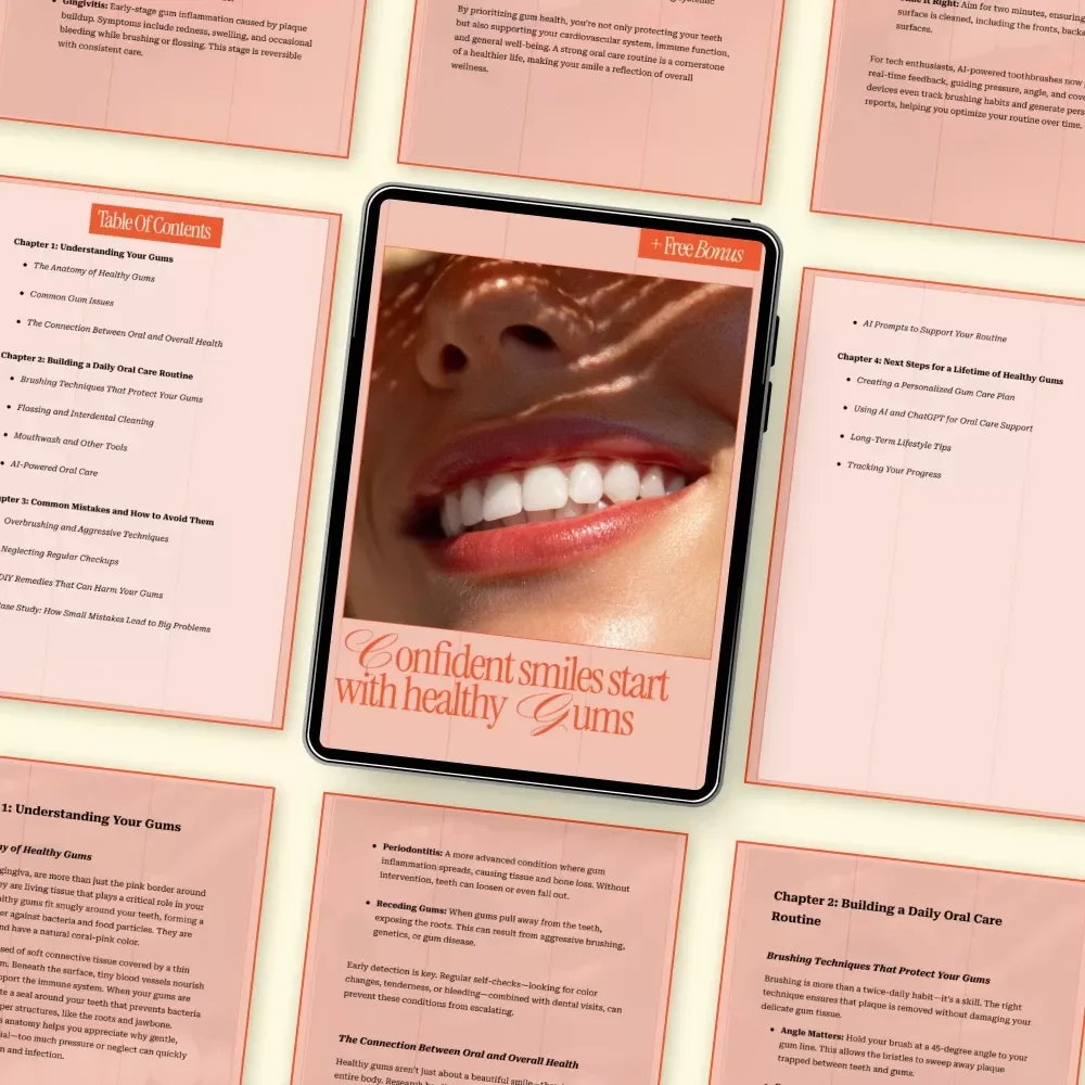 Confident Smiles Start with Healthy Gums – A Simple Guide to Building an Oral Care Routine for Healthy Gums, Daily Habits, AI Support, and Long-Term Gum Health
