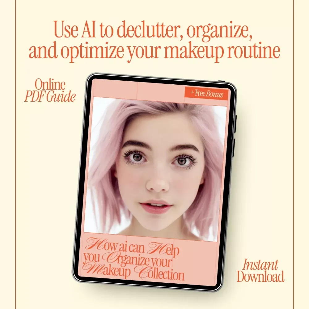How AI Can Help You Organize Your Makeup Collection | Smart Beauty Decluttering Ebook