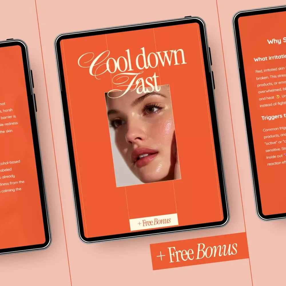 Cool Down Fast – Sensitive Skin Redness Relief Guide | Why Skin Turns Red So Fast, Immediate Soothing Actions That Work, AI Prompt Examples for Calming Skin Care