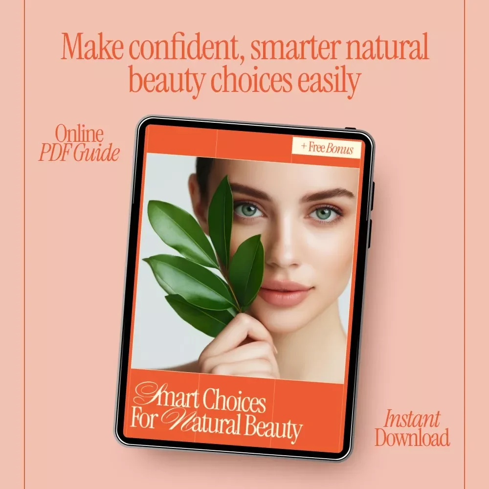 Smart Choices for Natural Beauty – Natural Beauty Guide, Clean Beauty eBook, Ingredient Education, AI Beauty Shopping Checklist