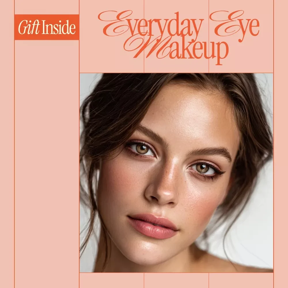 Everyday Eye Makeup Checklist – Simple Daily Eye Makeup Guide, Beginner-Friendly Beauty eBook, Printable Digital Download
