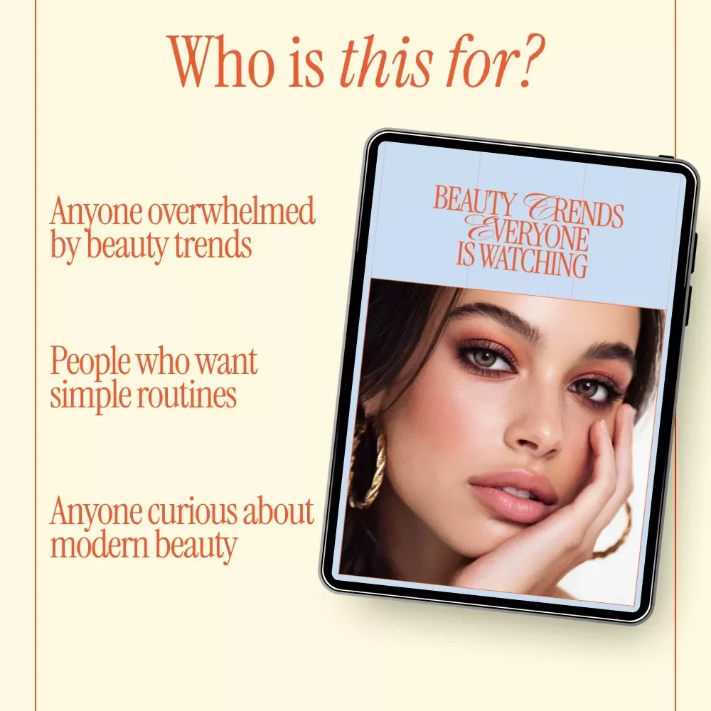 Beauty Trends Everyone Is Watching | Digital Beauty Guide, Skincare & Makeup Trends eBook, Hair & Smart Beauty Checklist Download