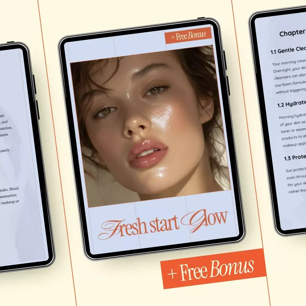 Fresh Start Glow | Morning Beauty Routine Guide for Radiant Skin, Smart Skincare & Consistent Mornings
