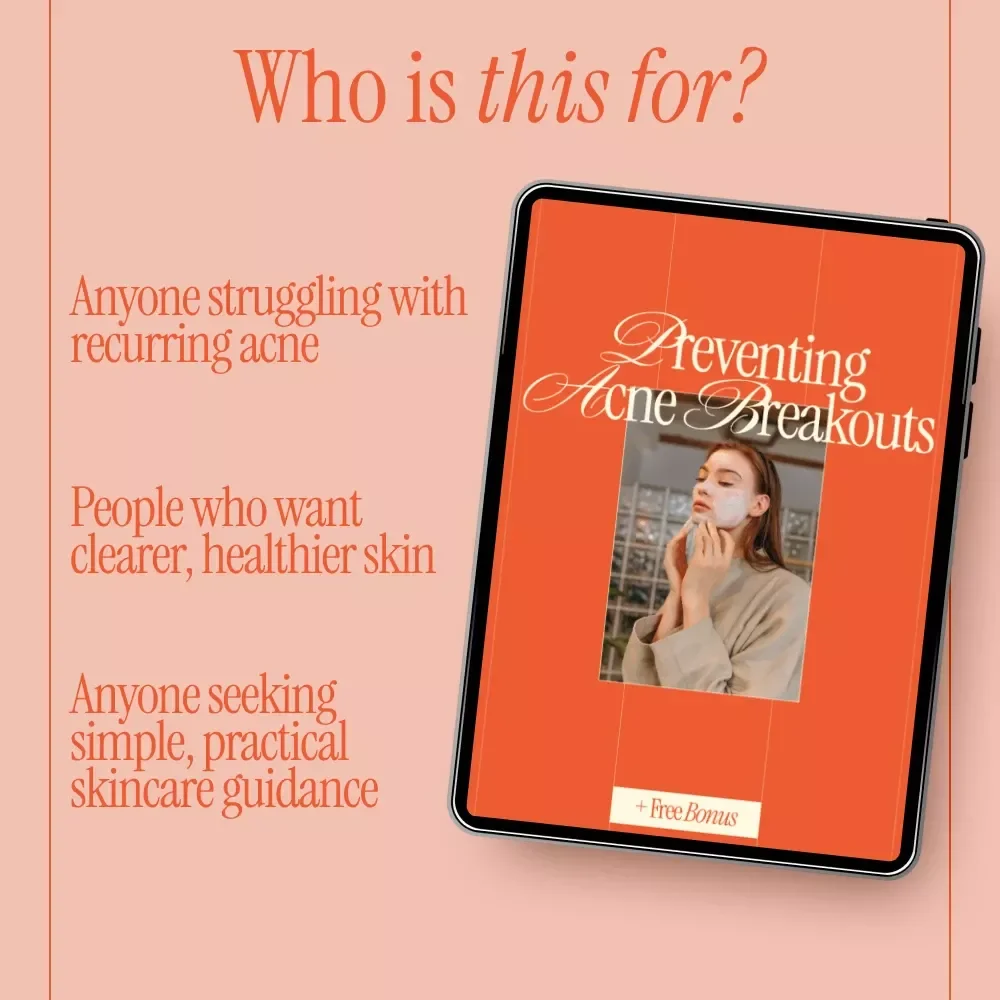 Preventing Acne Breakouts | Acne Prevention Guide, Clear Skin eBook, Daily Skincare Checklist, AI-Powered Acne Care Digital Download