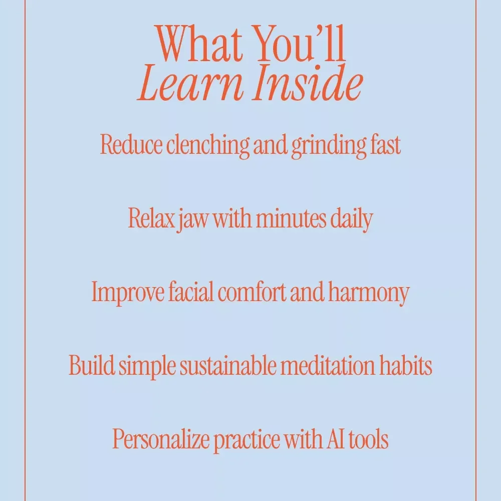 Jaw Tension Relief Through Mindful Meditation – A Calming Guide for Meditation for Jaw Relaxation, Stress Release & Facial Harmony