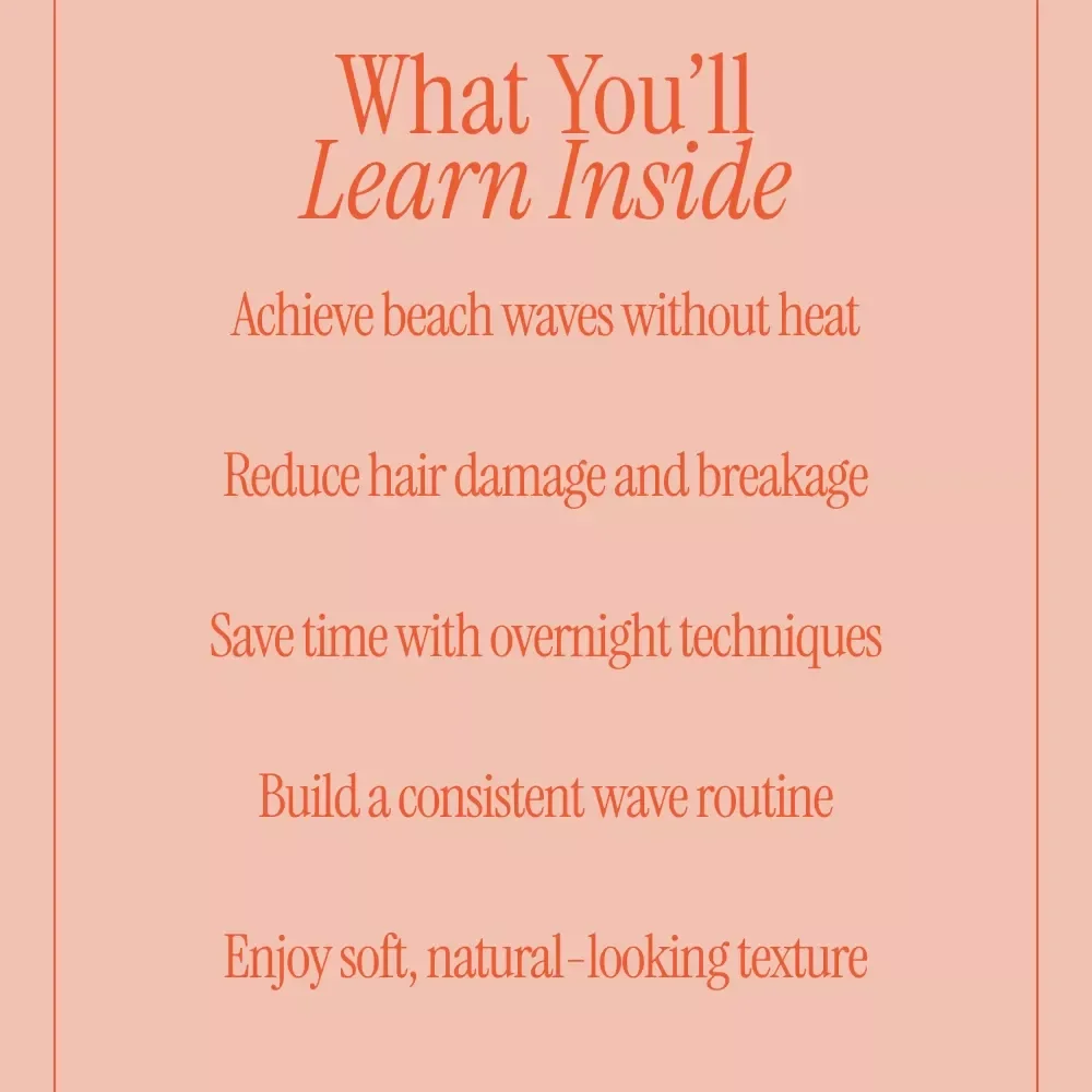 Soft Waves All Summer Long – Heatless Beach Wave Guide | Learn how to get beach waves without heat at Home