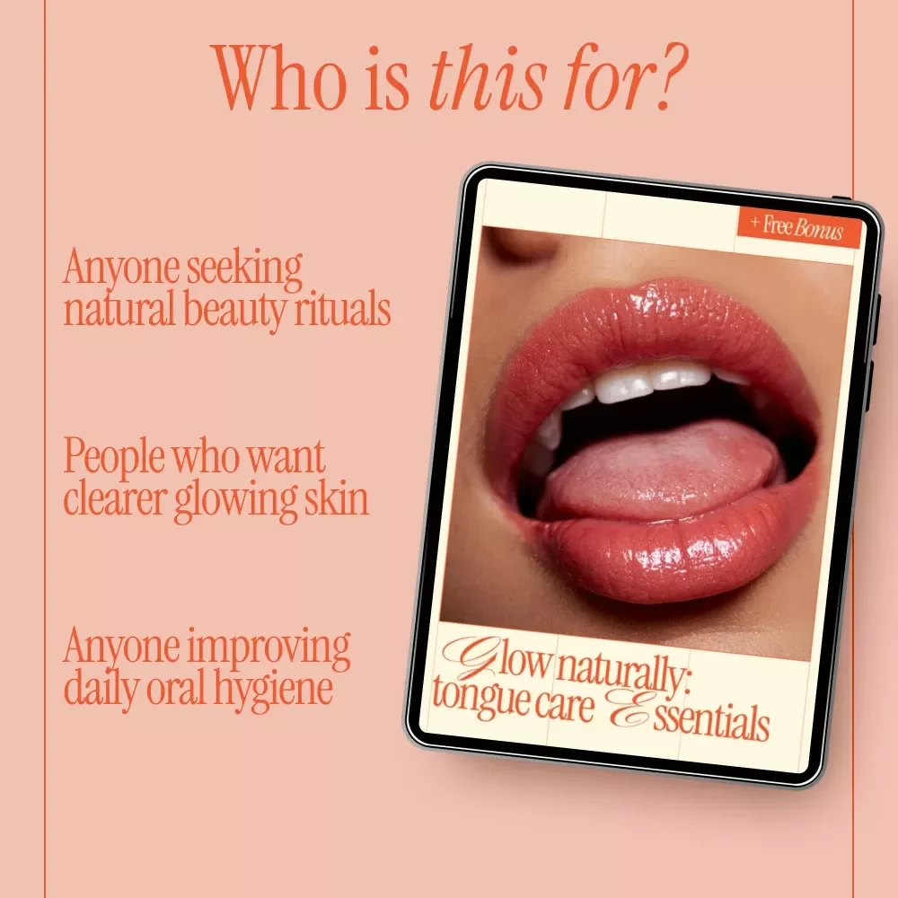 Glow Naturally: Tongue Care Essentials – A Simple Guide to Tongue Cleaning Benefits and Technique for Radiant Skin & Fresh Breath