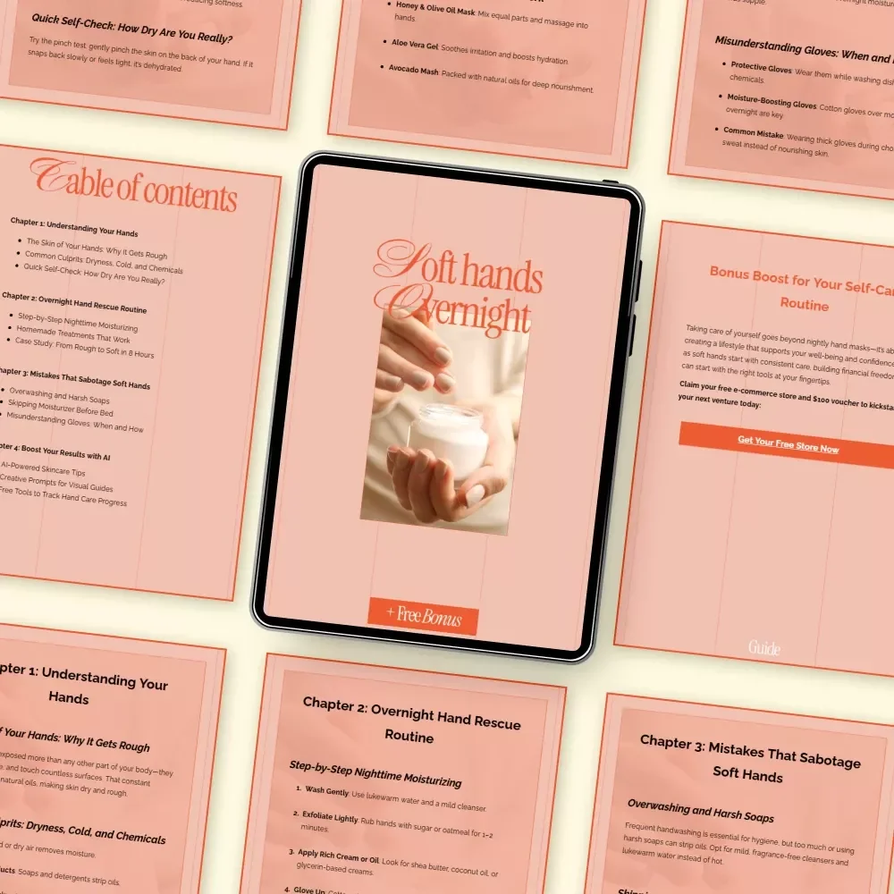 Soft Hands Overnight | Night Hand Care Routine Digital Download