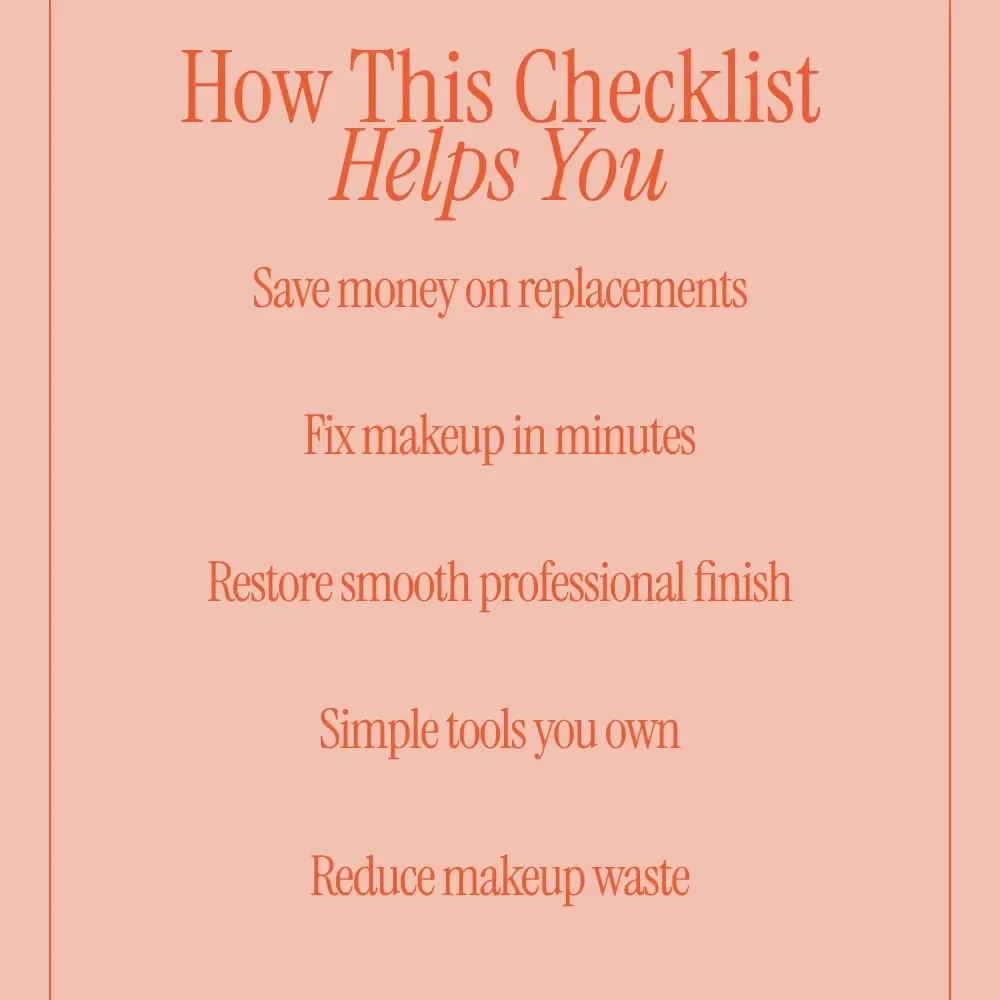 Quick Fix Checklist for Broken Makeup | how to fix broken powder makeup at Home | Instant Digital Download