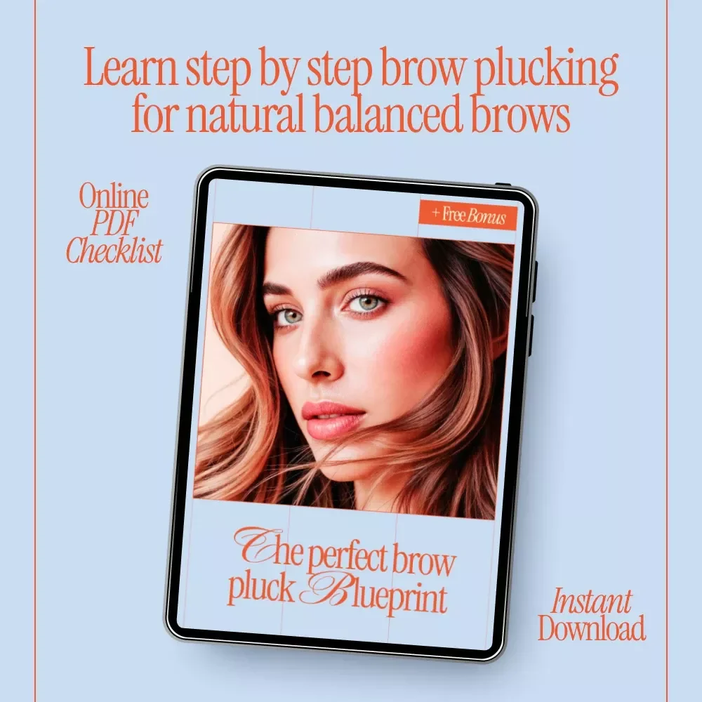 The Perfect Brow Pluck Blueprint | At-Home Eyebrow Shaping Checklist | Best Way to Pluck Your Eyebrows at Home