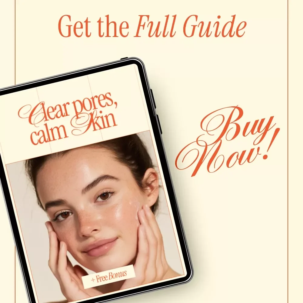 Clear Pores, Calm Skin: A Gentle Guide on how to treat blackheads safely for Clearer, Happier Skin