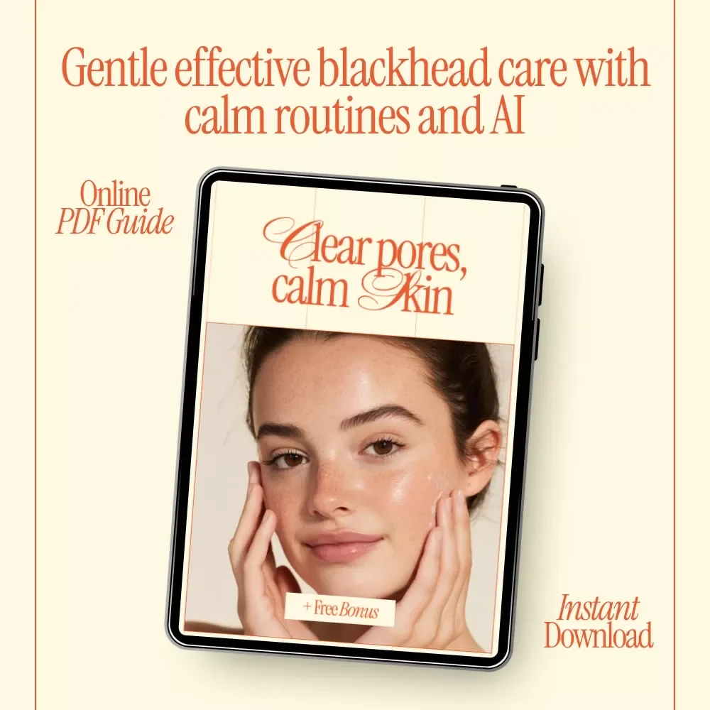 Clear Pores, Calm Skin: A Gentle Guide on how to treat blackheads safely for Clearer, Happier Skin