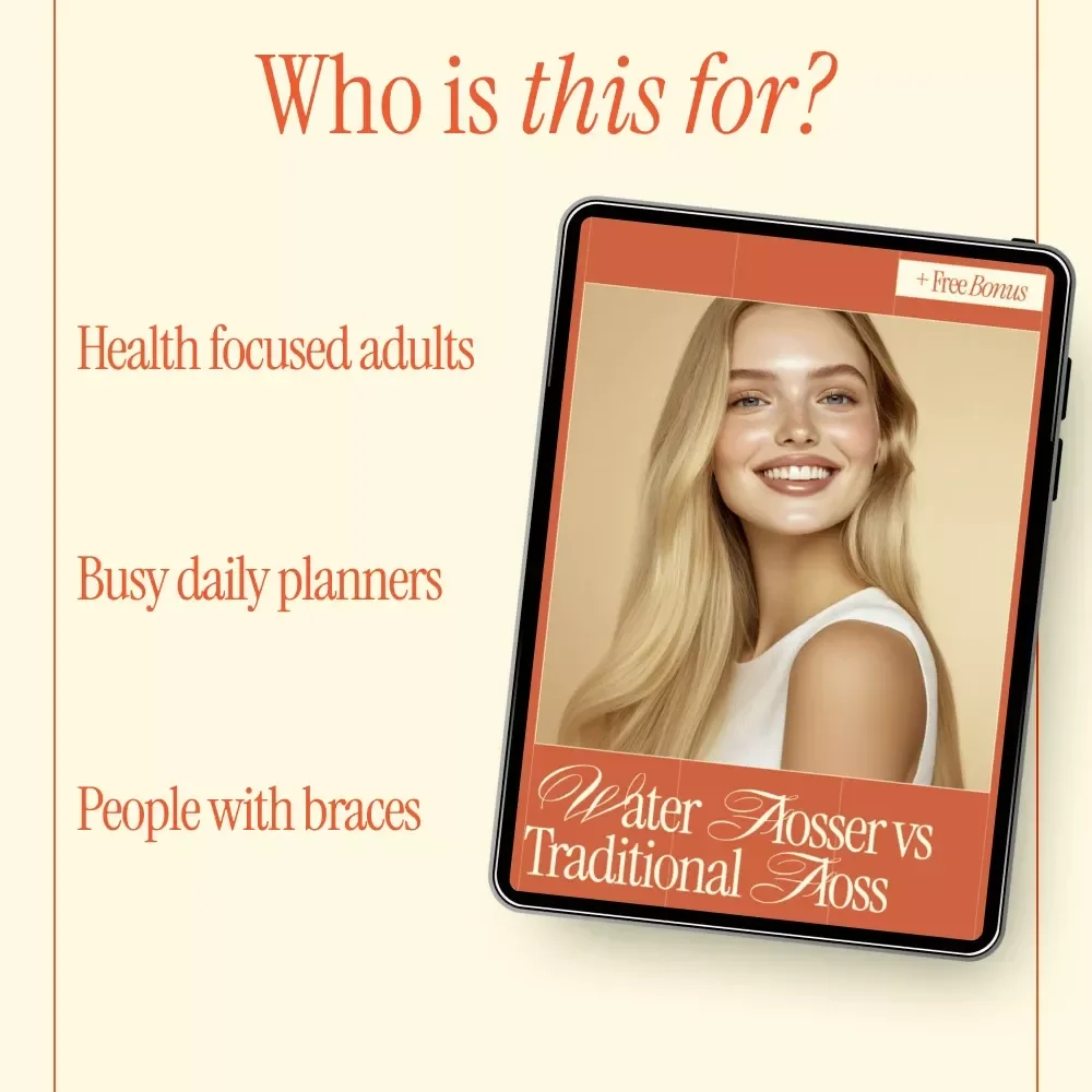 Water Flosser vs Traditional Floss – Easy Dental Care Checklist | Smart Oral Hygiene Comparison Guide