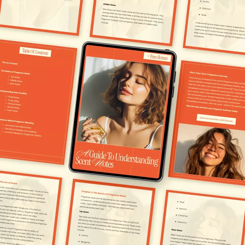 A Guide to Understanding Scent Notes – Beginner-Friendly Fragrance Ebook | Fragrance Notes Explained for Beginners