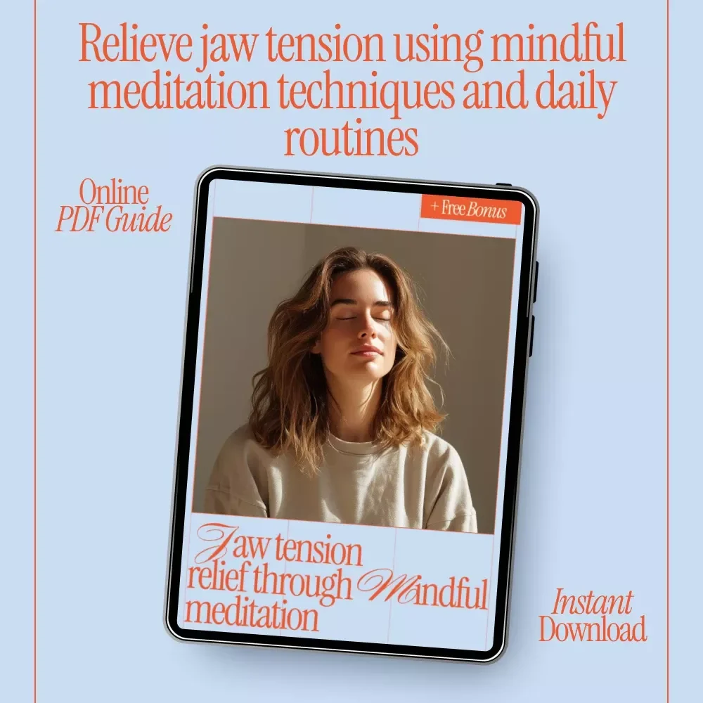 Jaw Tension Relief Through Mindful Meditation – A Calming Guide for Meditation for Jaw Relaxation, Stress Release & Facial Harmony