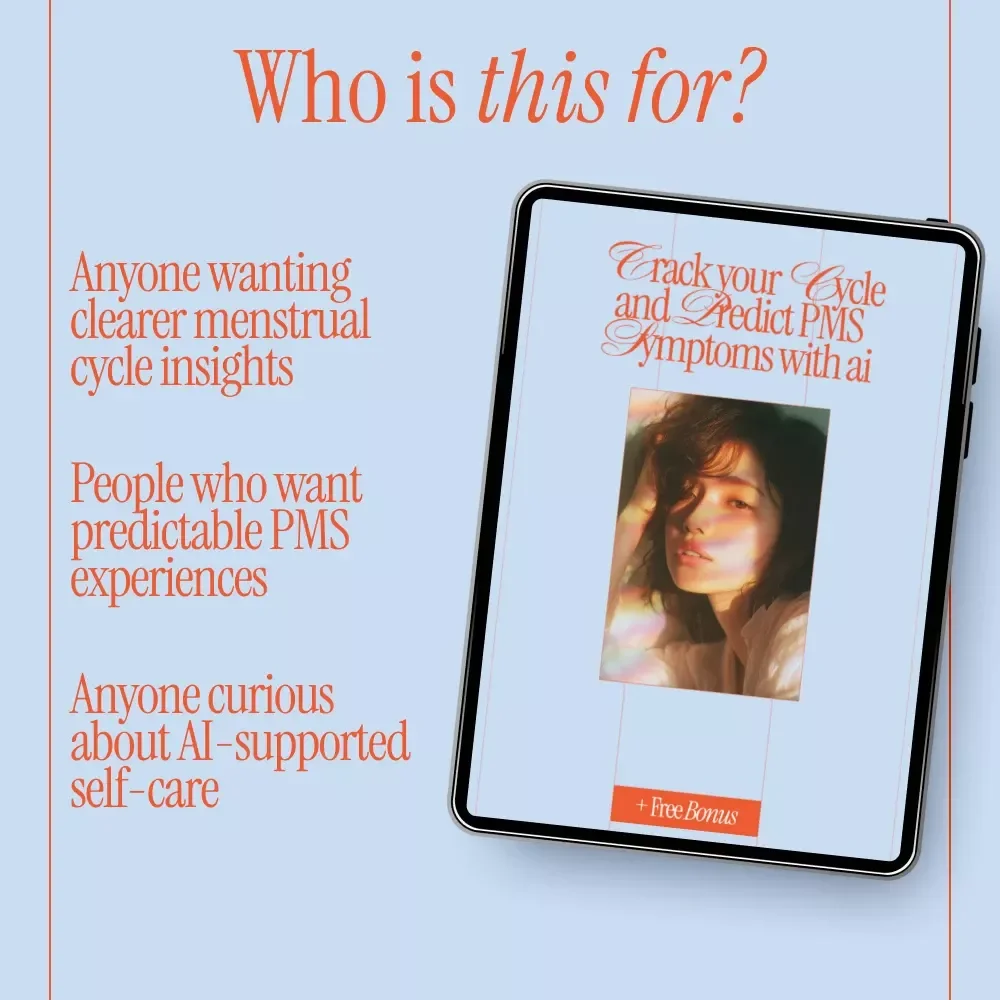 Track Your Cycle and Predict PMS Symptoms with AI – Smart Guide for Using ai to track your period and predict pms symptoms, Cycle Awareness & Self-Care Planning