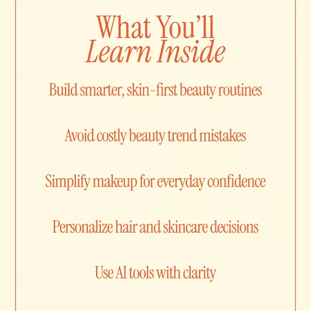 Beauty Trends Everyone Is Watching | Digital Beauty Guide, Skincare & Makeup Trends eBook, Hair & Smart Beauty Checklist Download