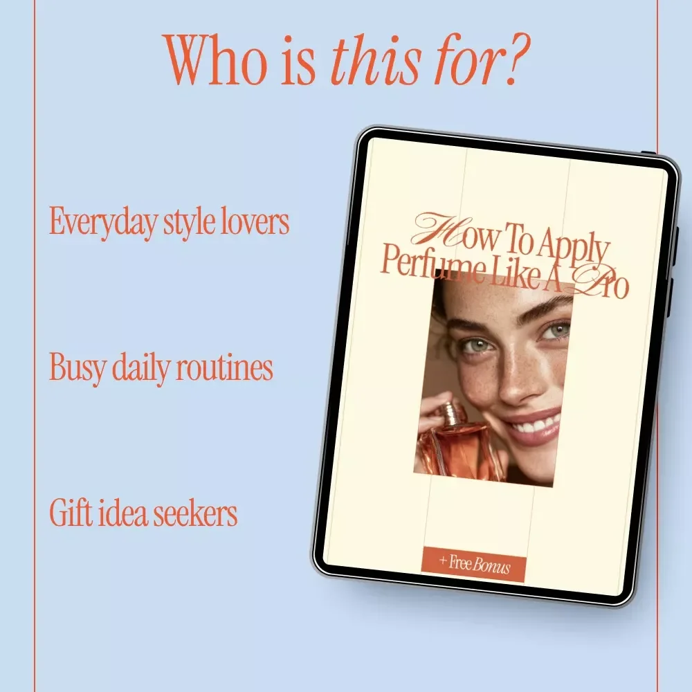 How to Apply Perfume Like a Pro Checklist | where to apply perfume on your body | Easy Fragrance Application Guide | Digital Download