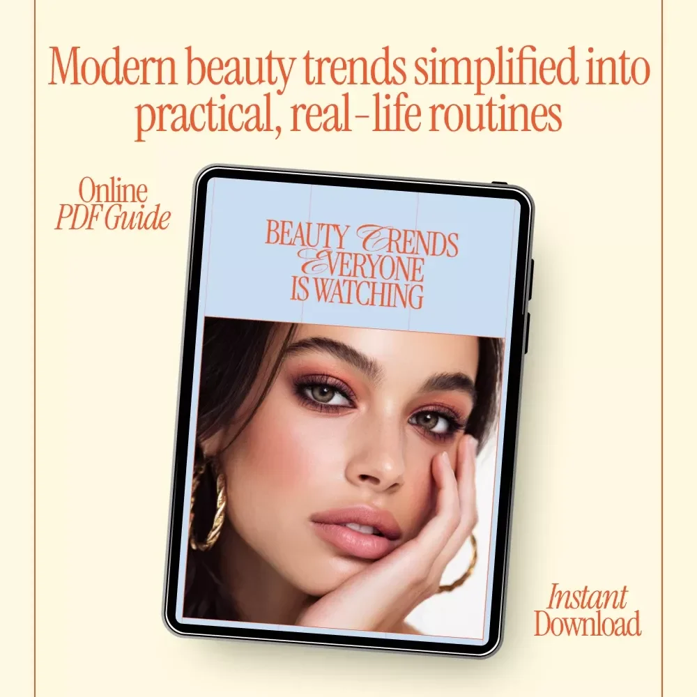 Beauty Trends Everyone Is Watching | Digital Beauty Guide, Skincare & Makeup Trends eBook, Hair & Smart Beauty Checklist Download