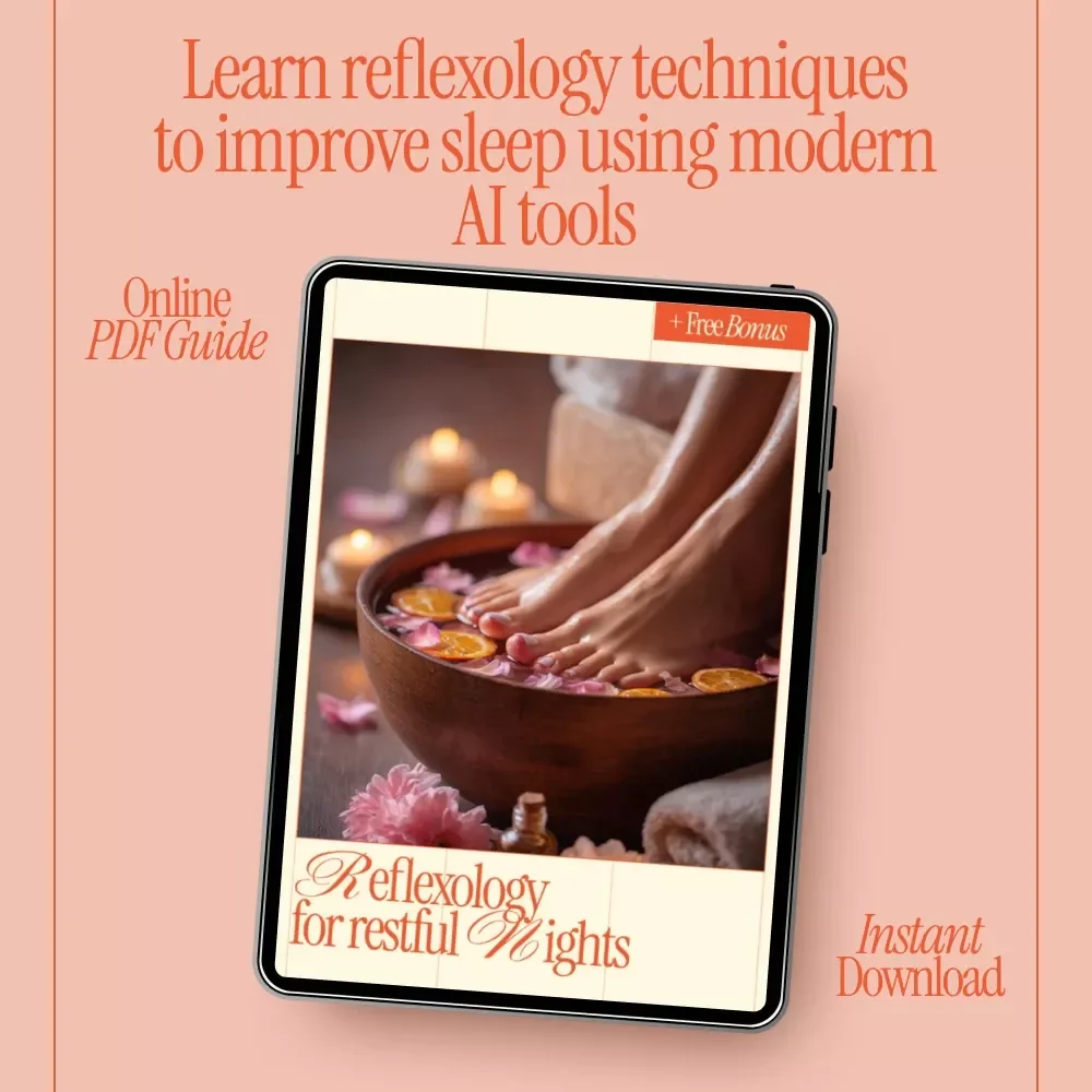 Reflexology for Restful Nights – A Complete eBook Guide to reflexology for better sleep, Deep Relaxation, and Holistic Nighttime Routines