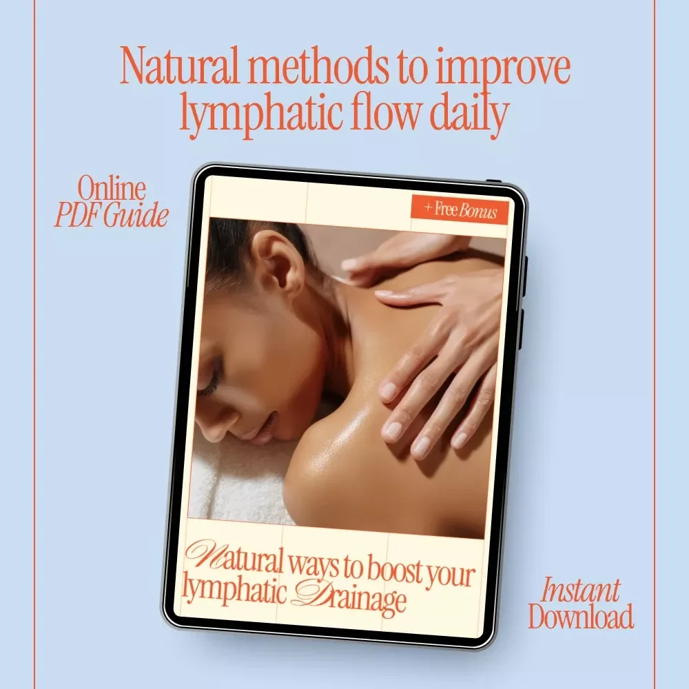 Natural Ways to Boost Your Lymphatic Drainage – Holistic Wellness Guide, Lymphatic Massage & Dry Brushing eBook, Natural Detox & Self-Care Digital Download