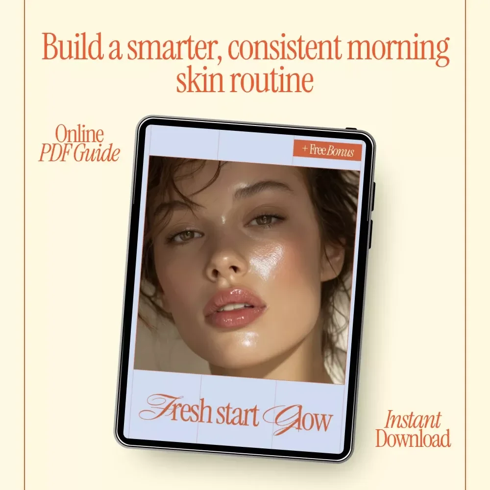 Fresh Start Glow | Morning Beauty Routine Guide for Radiant Skin, Smart Skincare & Consistent Mornings