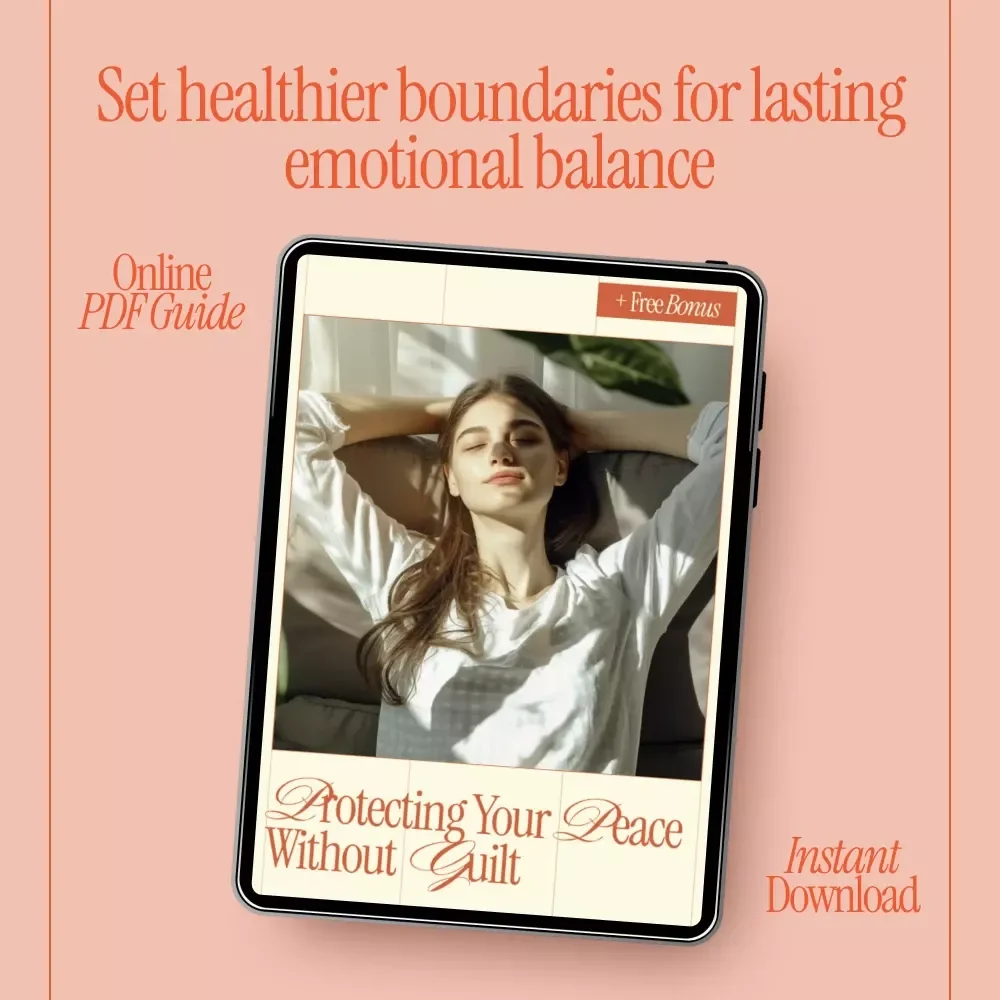 Protecting Your Peace Without Guilt – A Practical Guide on How to Set Boundaries for Your Mental Health, Emotional Balance & Self-Respect