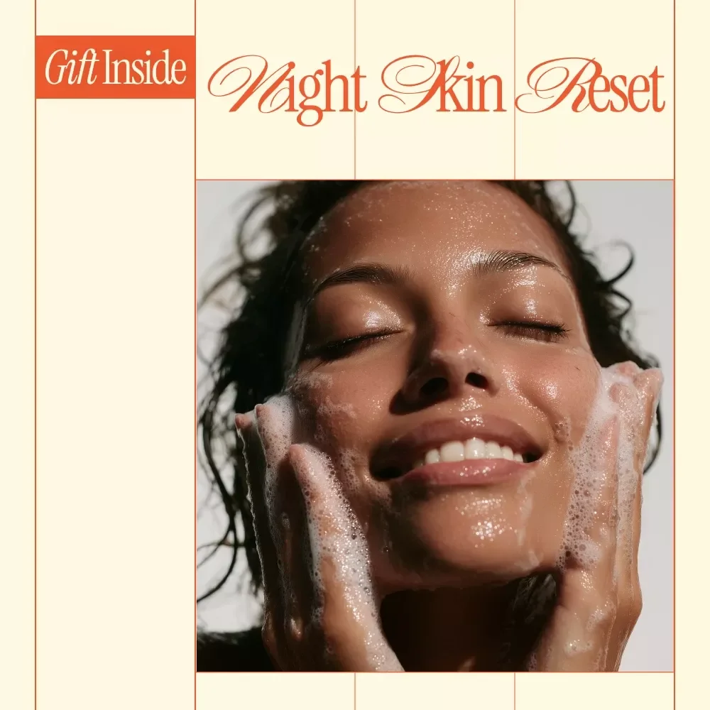 Night Skin Reset – Night Skincare Routine Guide, Digital eBook for Glowing Morning Skin, Evening Routine Checklist & AI Skin Care Prompts