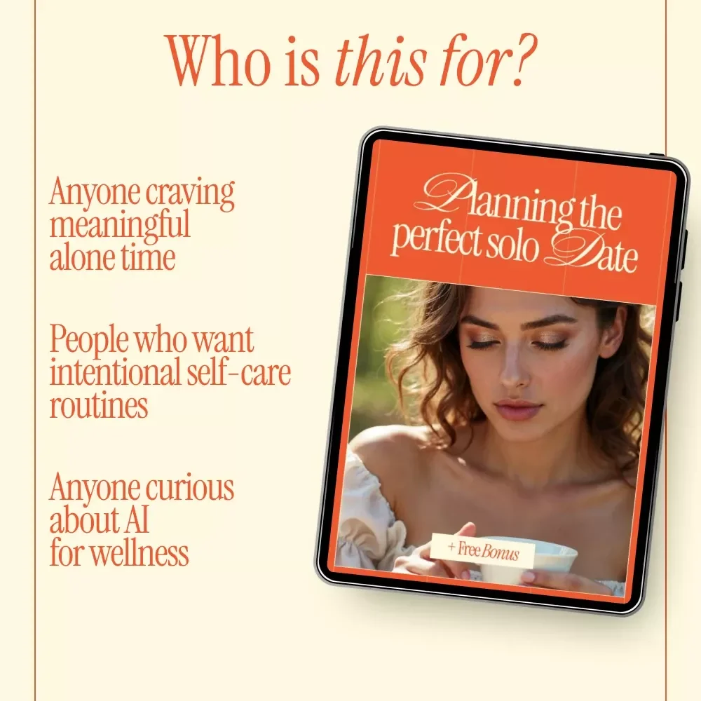 Planning the Perfect Solo Date | Self-Care eBook to Design a Meaningful Solo Day