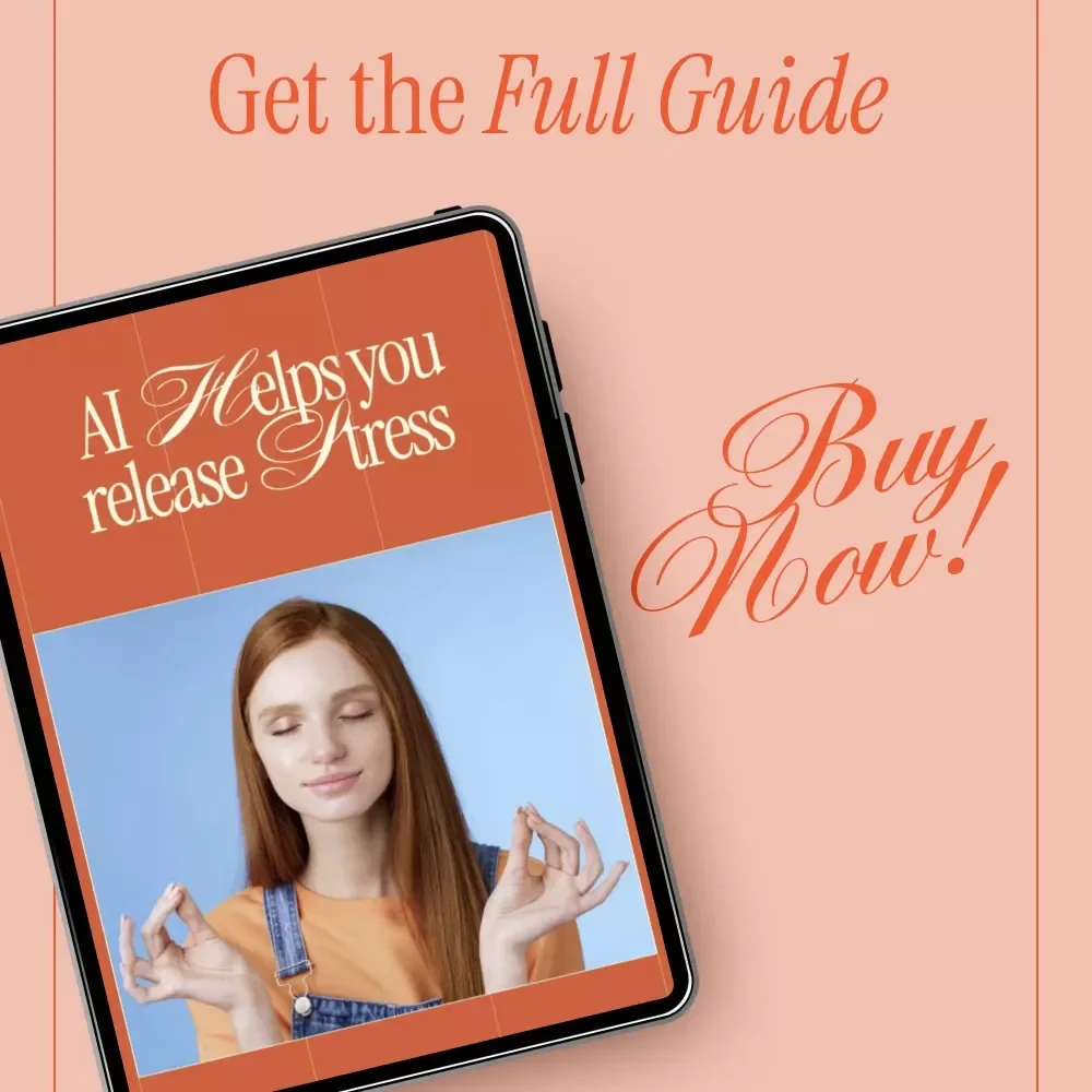 AI Helps You Release Stress – A Gentle Digital Guide Using ai to create a ritual for saying goodbye to stress, Calm Your Nervous System & Build Emotional Balance