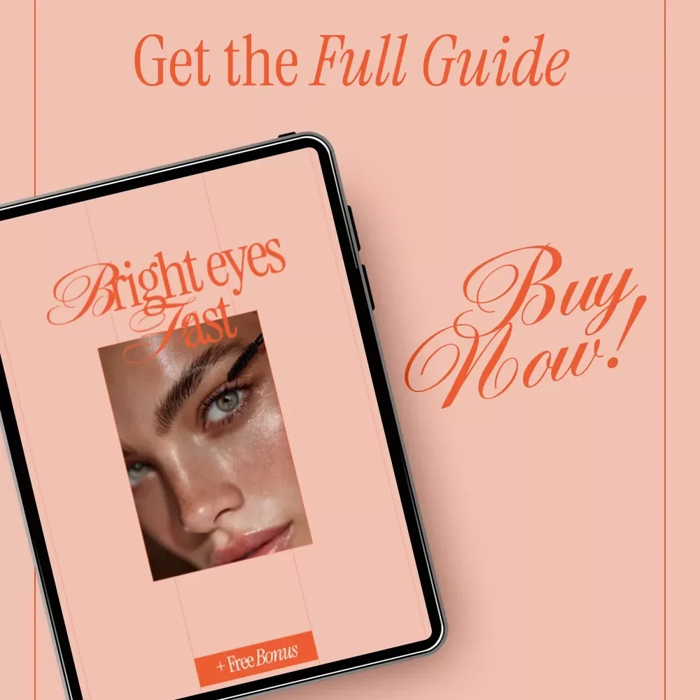 Bright Eyes Fast – A Simple, Science-Backed Guide on how to reduce under eye circles fast | Digital Download eBook