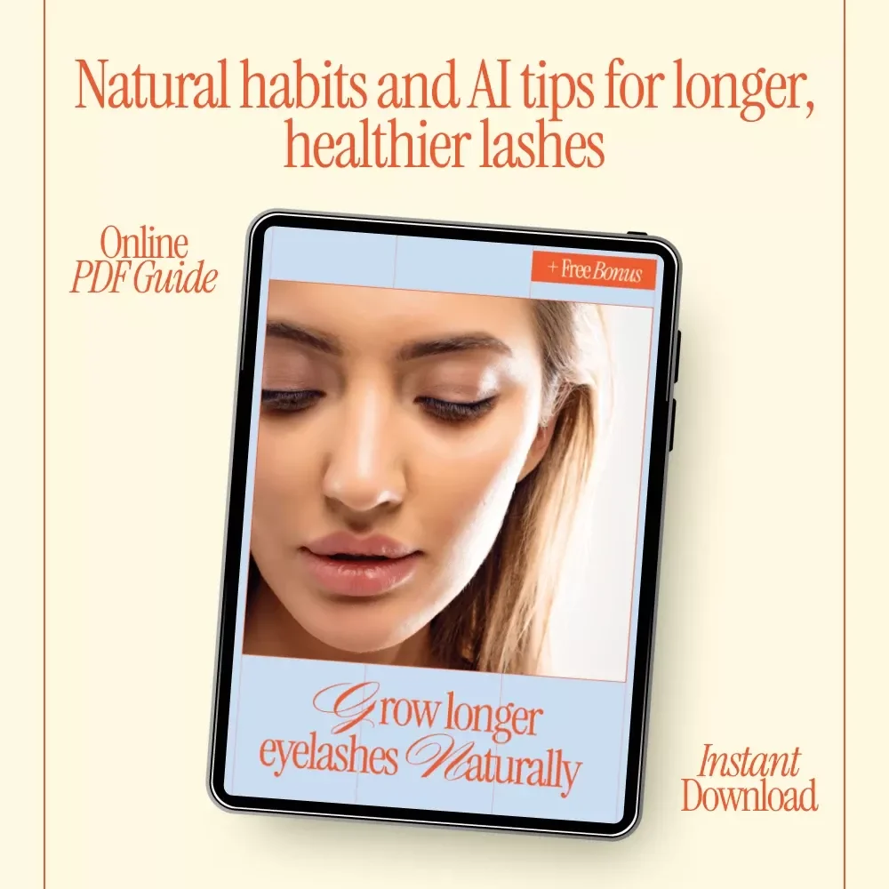 Grow Longer Eyelashes Naturally – A Complete Guide on how to grow longer eyelashes naturally with Proven Daily Habits & Holistic Beauty Routines
