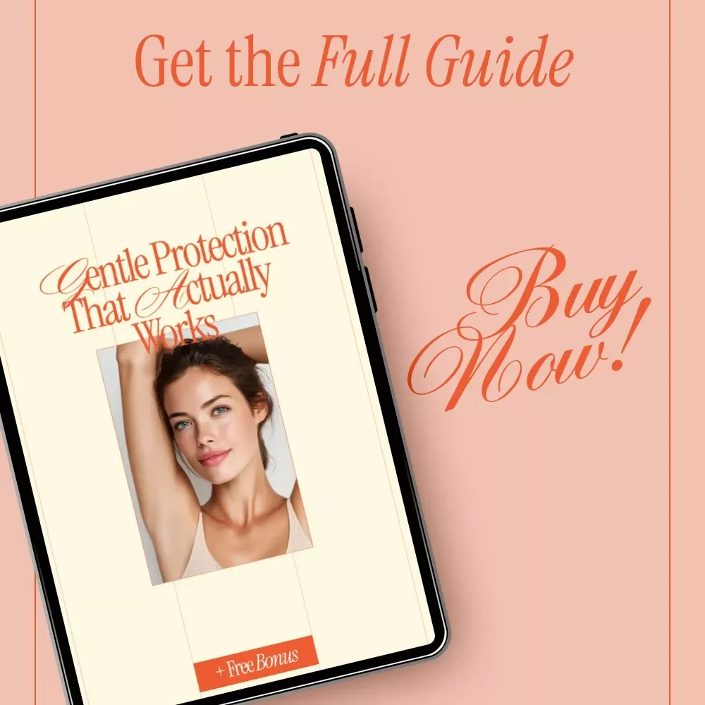 Gentle Protection That Actually Works – Sensitive Skin Deodorant Guide, Aluminum Free vs Antiperspirant Options, Fragrance Free Solutions & AI Ingredient Checks