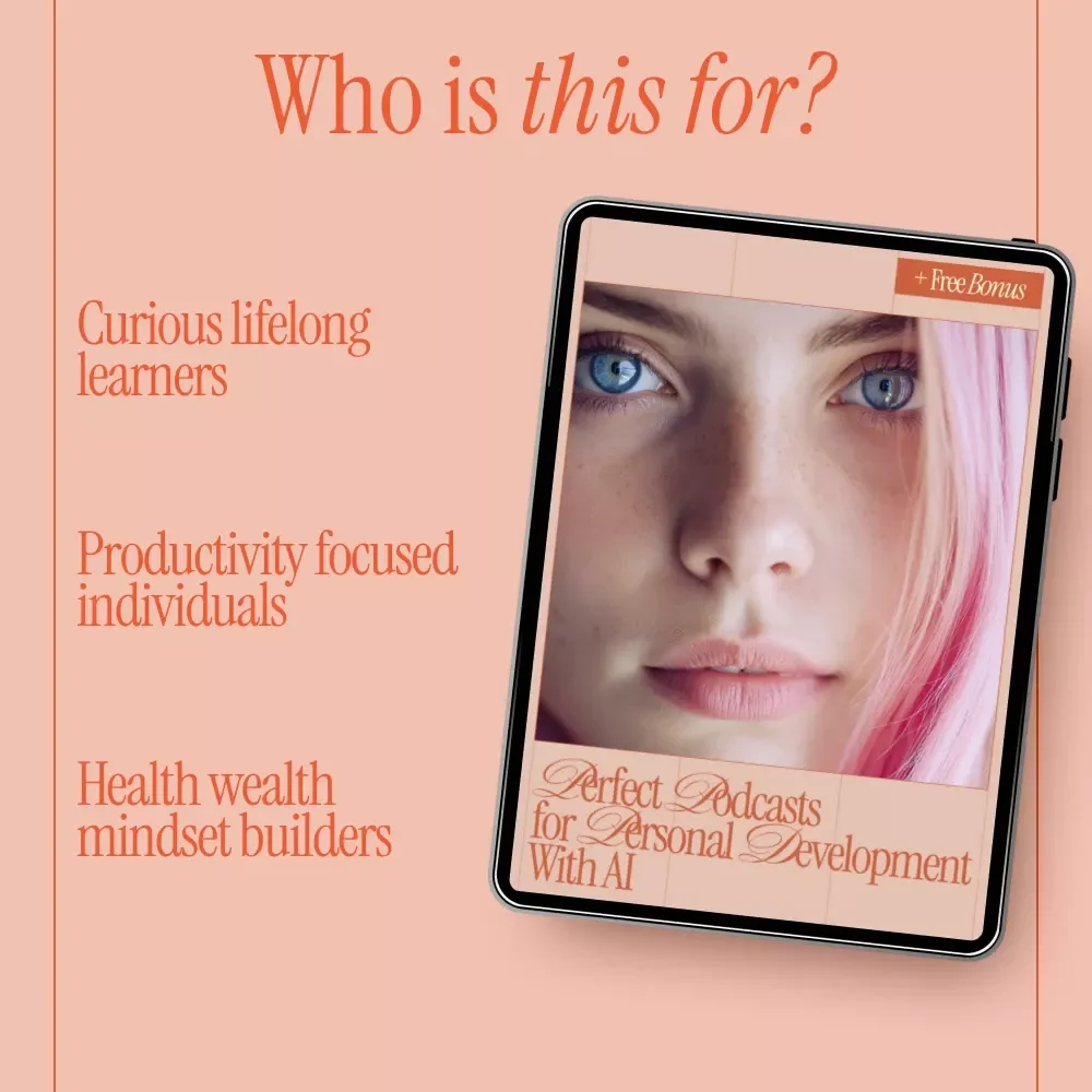Perfect Podcasts for Personal Development with AI | Smart eBook Guide Using ai to recommend podcasts for personal development | Personal Growth & Self-Improvement Download