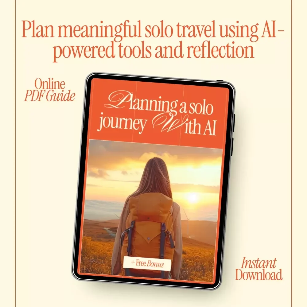 Planning a Solo Journey with AI: Smart eBook Guide for Self-Discovery, Using ai to plan a solo trip for self discovery, Personalized Travel Planning