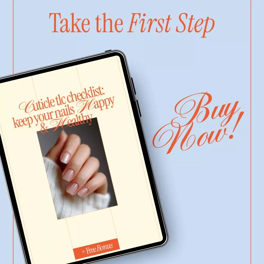 Cuticle TLC Checklist: Keep Your Nails Happy & Healthy – Digital Nail Care Guide, Cuticle Care Routine, Healthy Nails Checklist, At-Home Manicure Self-Care Download