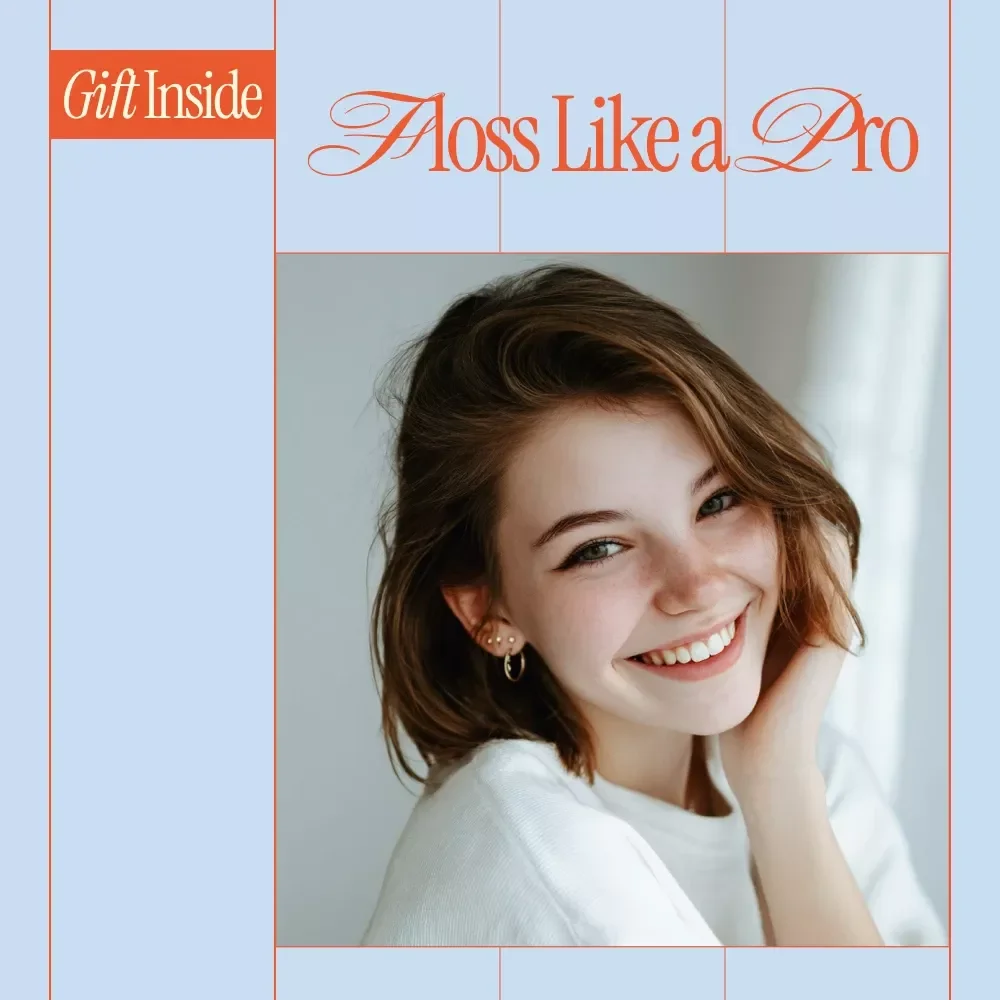 Floss Like a Pro and Love Your Smile – Printable Daily Checklist for How to Floss Properly, Easy Oral Care Routine, Digital Download