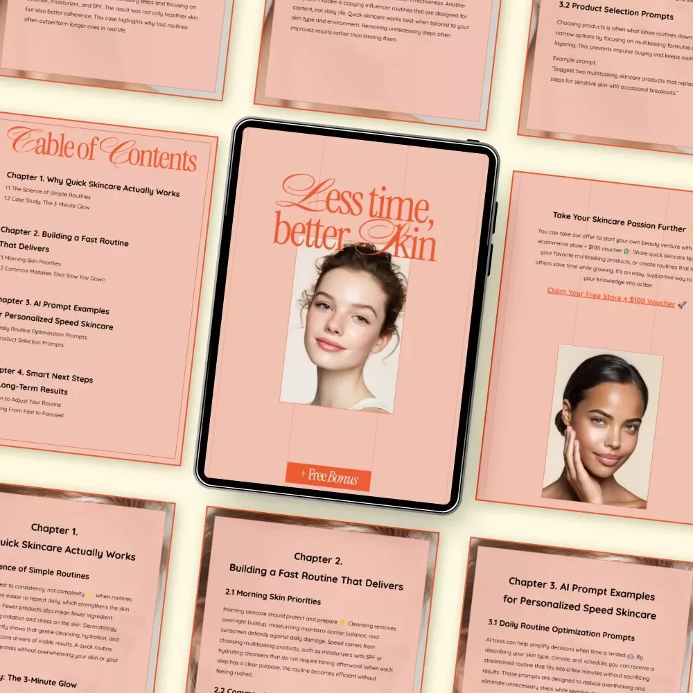 Less Time, Better Skin – A Smart Guide to Quick Skincare Routines for Busy Lives