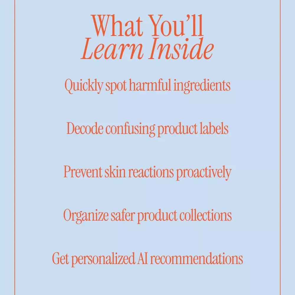 Avoiding Harmful Ingredients with AI – Smart Beauty & Skincare Ebook | ai to warn you about harmful ingredients in your products