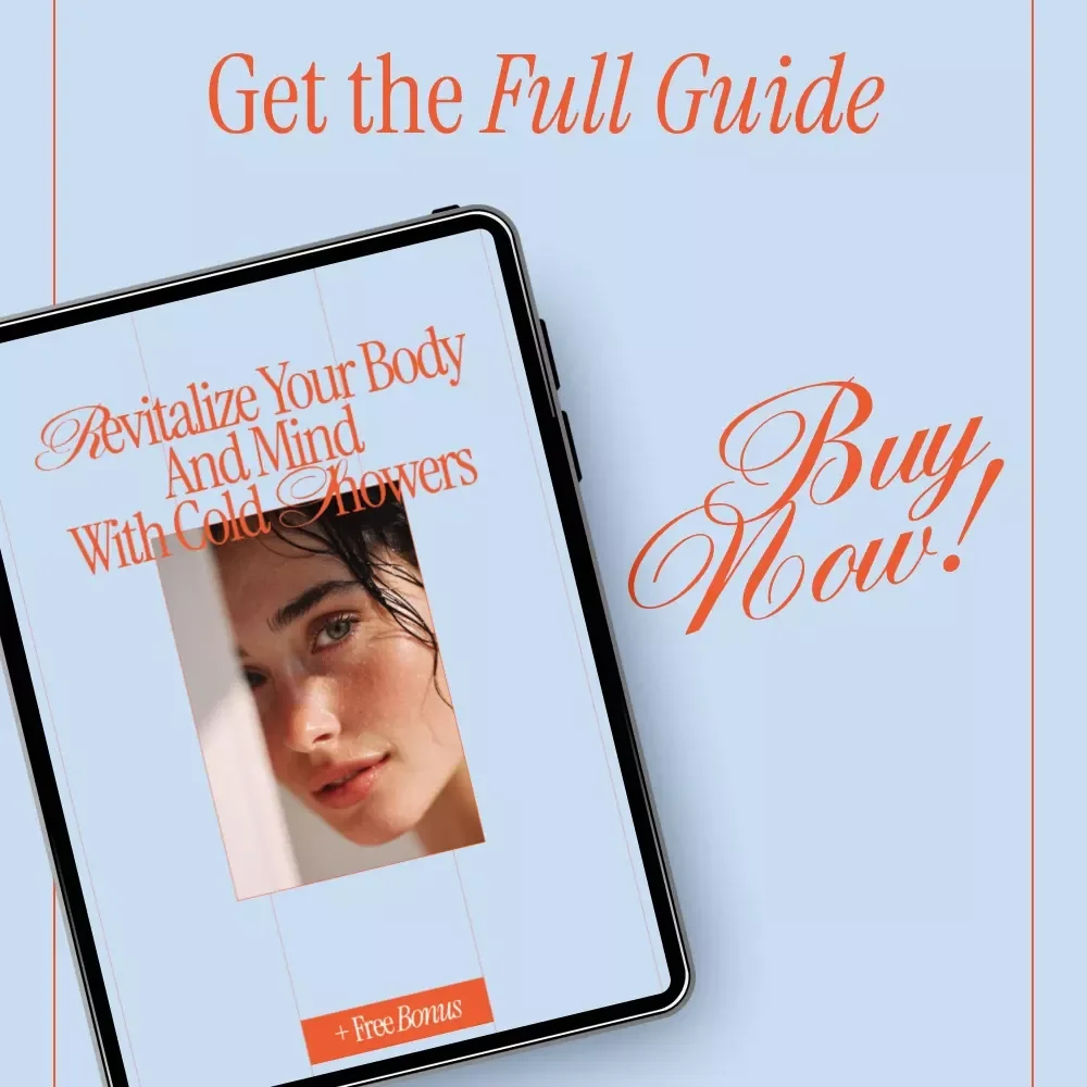 Revitalize Your Body and Mind with Cold Showers | A Practical Guide on How to Take a Cold Shower for Benefits | Wellness Reset Digital Download