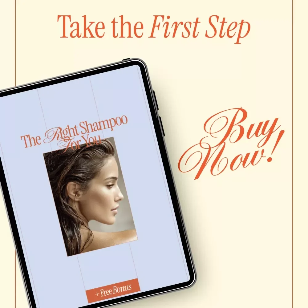 The Right Shampoo for You – Hair Care Checklist | How to Choose Shampoo for My Hair Type | Printable Digital Download
