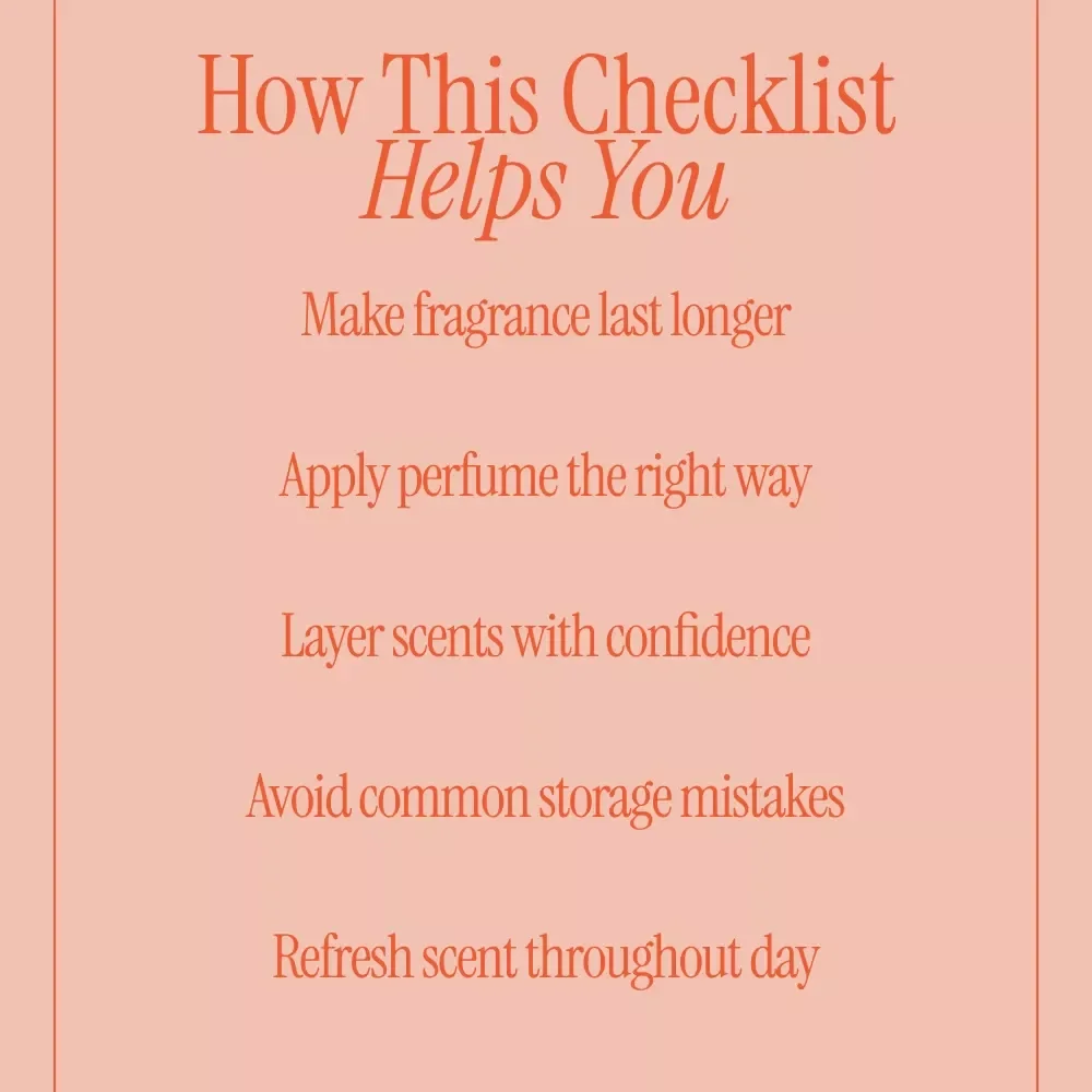 How to Make Your Perfume Last All Day Long | Digital Checklist for how to make your perfume last longer | Instant Download
