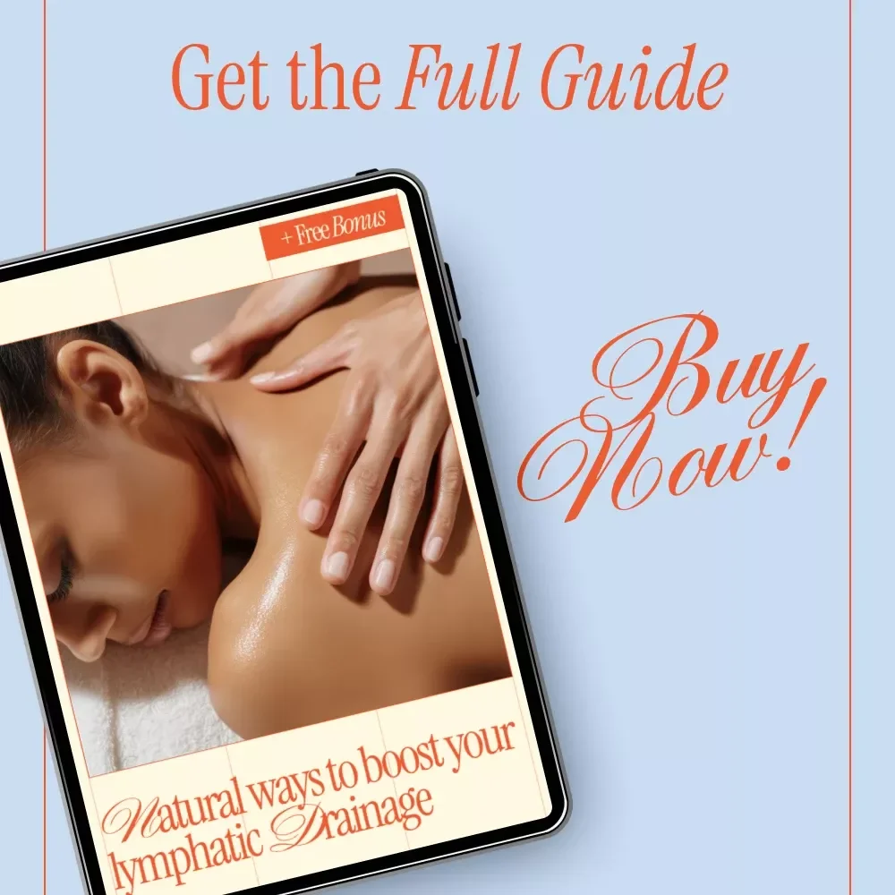 Natural Ways to Boost Your Lymphatic Drainage – Holistic Wellness Guide, Lymphatic Massage & Dry Brushing eBook, Natural Detox & Self-Care Digital Download