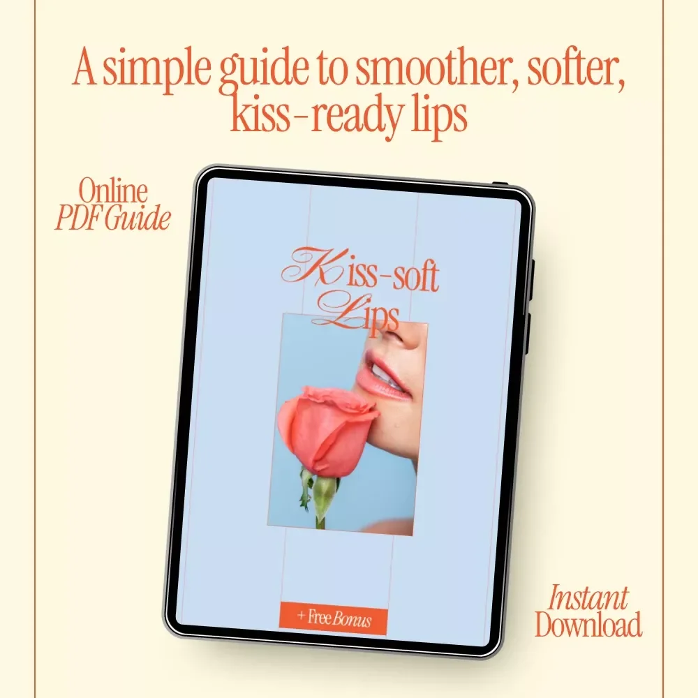 Kiss-Soft Lips Guide – The Best Way to Exfoliate Your Lips, Smooth Lip Care Routine, Digital Download for Soft, Healthy Lips
