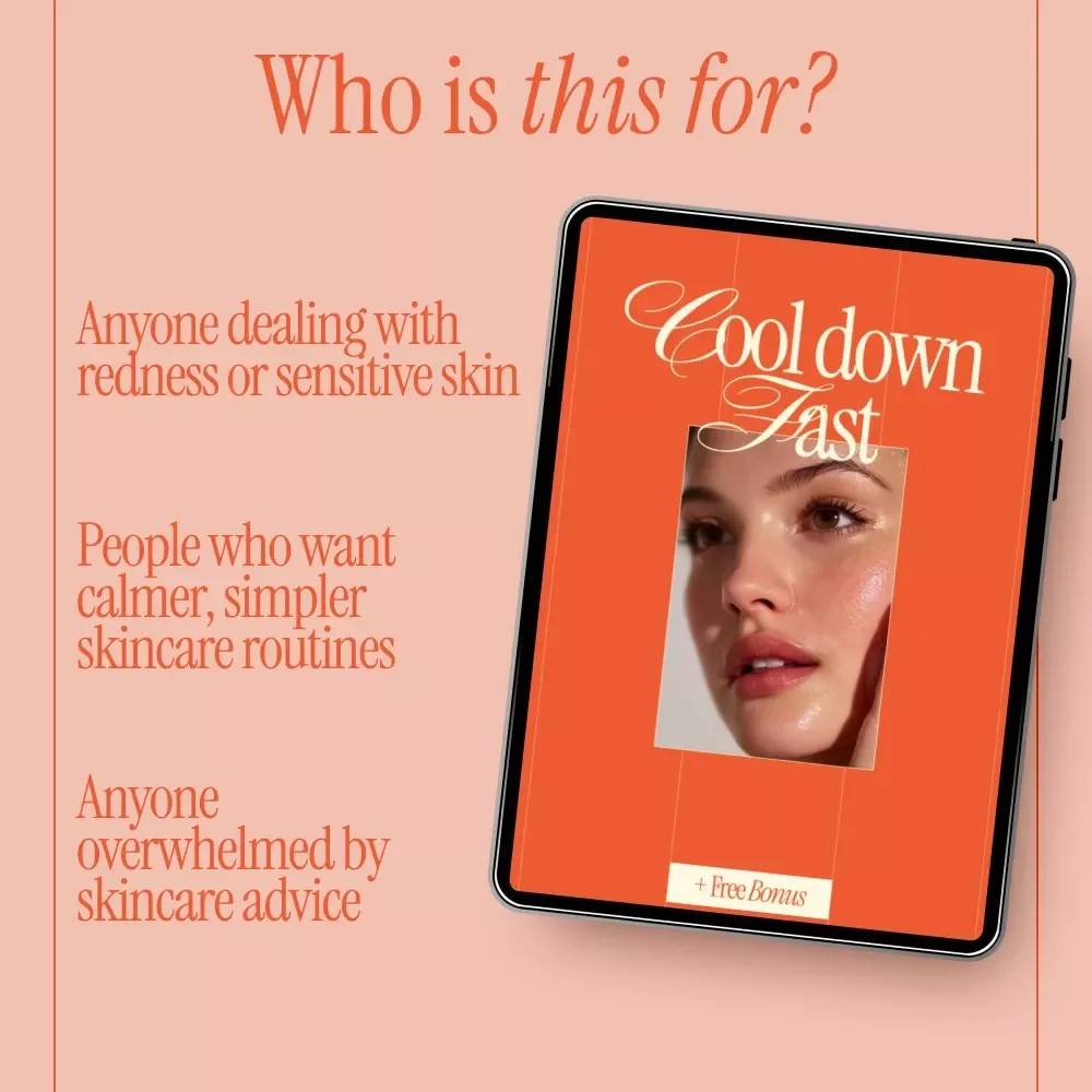Cool Down Fast – Sensitive Skin Redness Relief Guide | Why Skin Turns Red So Fast, Immediate Soothing Actions That Work, AI Prompt Examples for Calming Skin Care