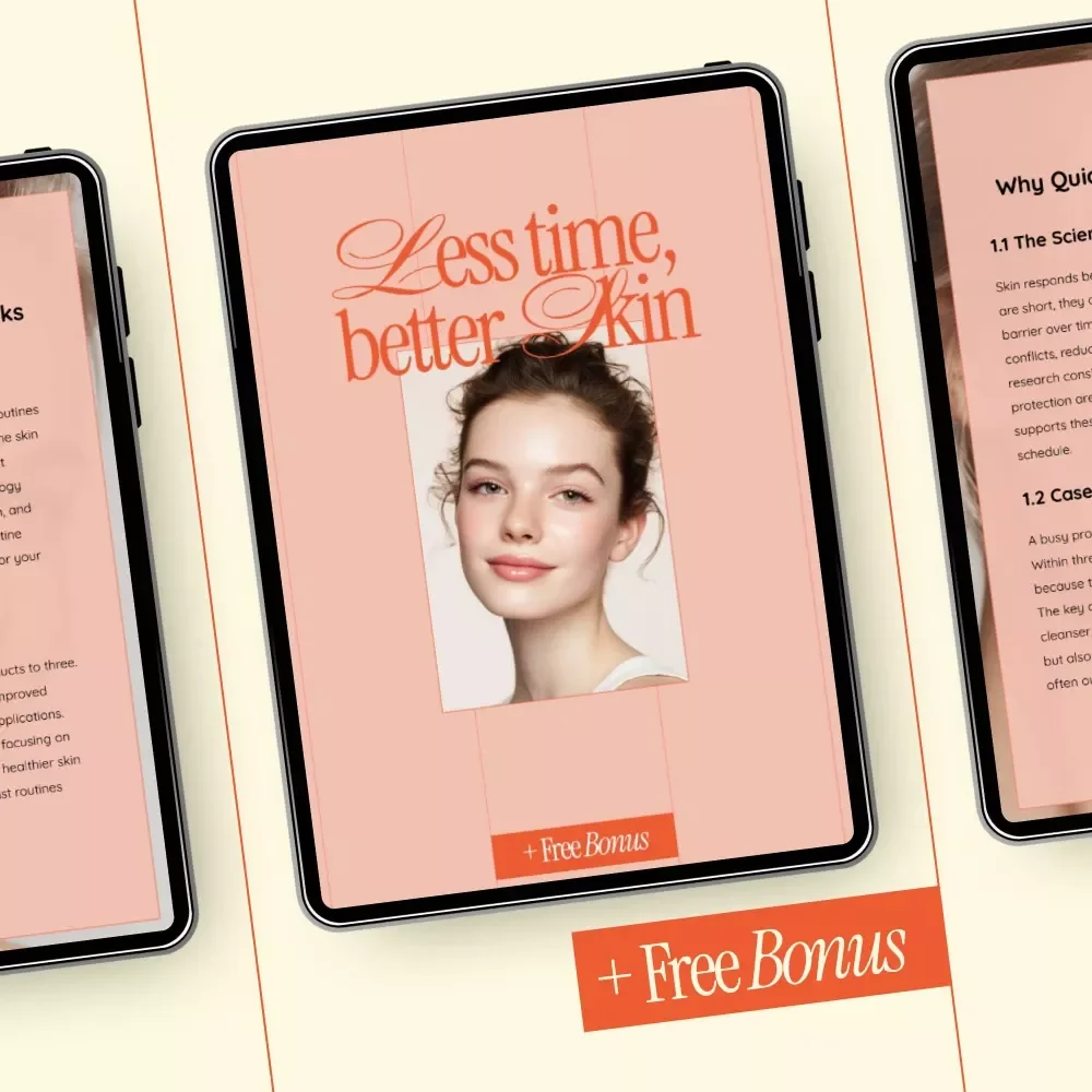 Less Time, Better Skin – A Smart Guide to Quick Skincare Routines for Busy Lives